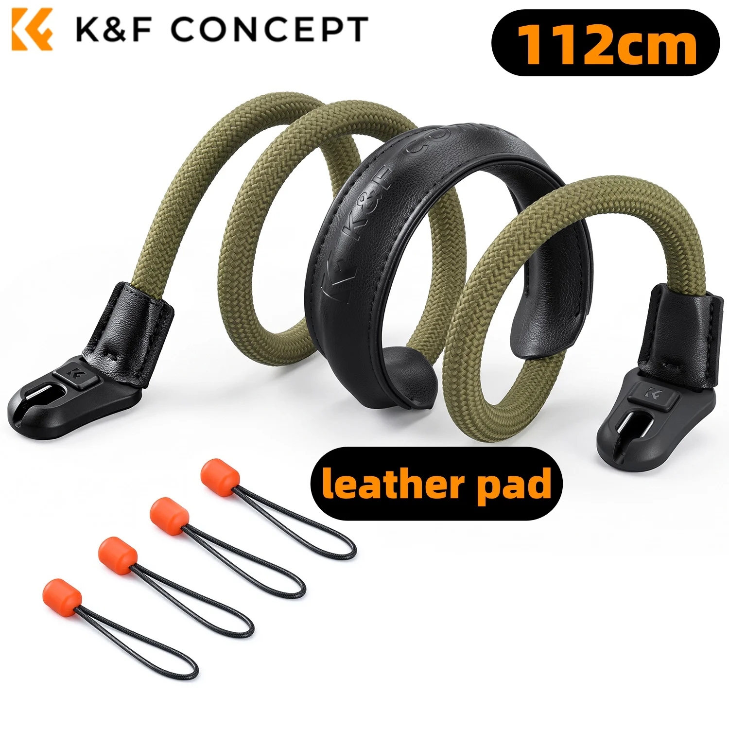 K&F CONCEPT Camera Nekband 100cm Nylon Ronde Nek Schouder Camera Sling Strap Voor Canon Sony DSLR SLR Mirrorless Camera Touw