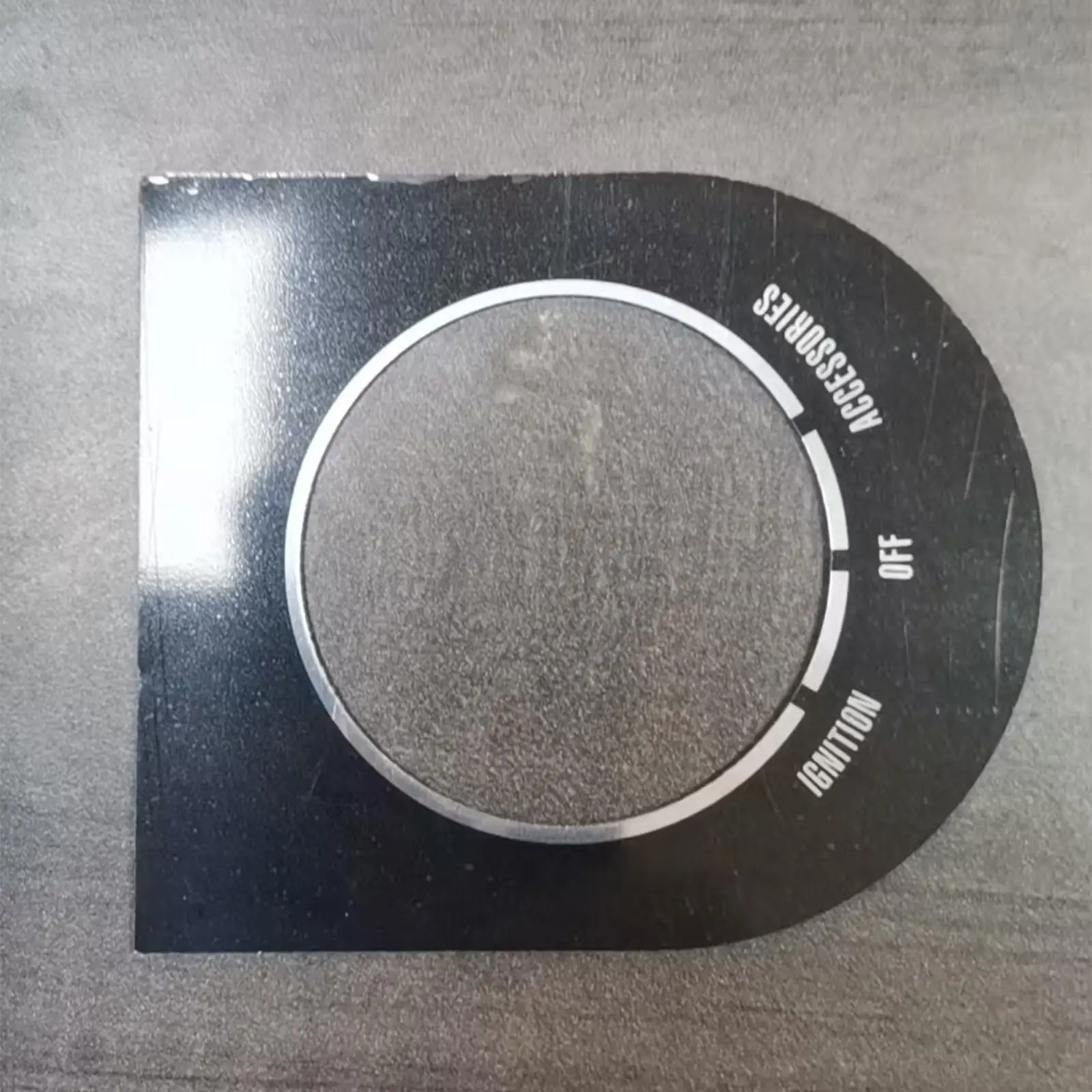 

Sturdy Dash Cover Switch Nameplate 71302-93A Easy Install Motorcycle Accessories for Harley-davidson Dyna FXDWG 93-03