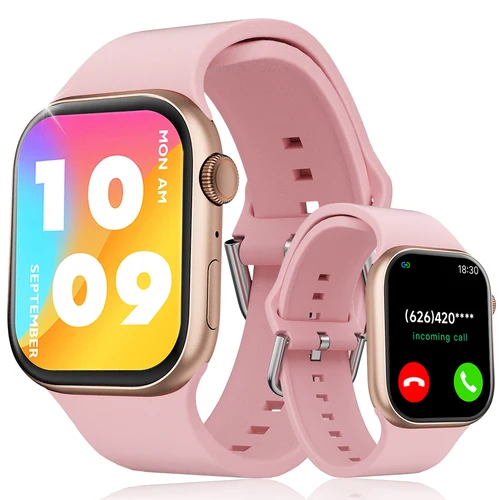 Nueva pantalla HD para dormir, oxígeno en sangre, monitoreo de BP, llamada Bluetooth, reloj inteligente, moda, deportes al aire libre, relojes inteligentes para mujeres y hombres, regalo