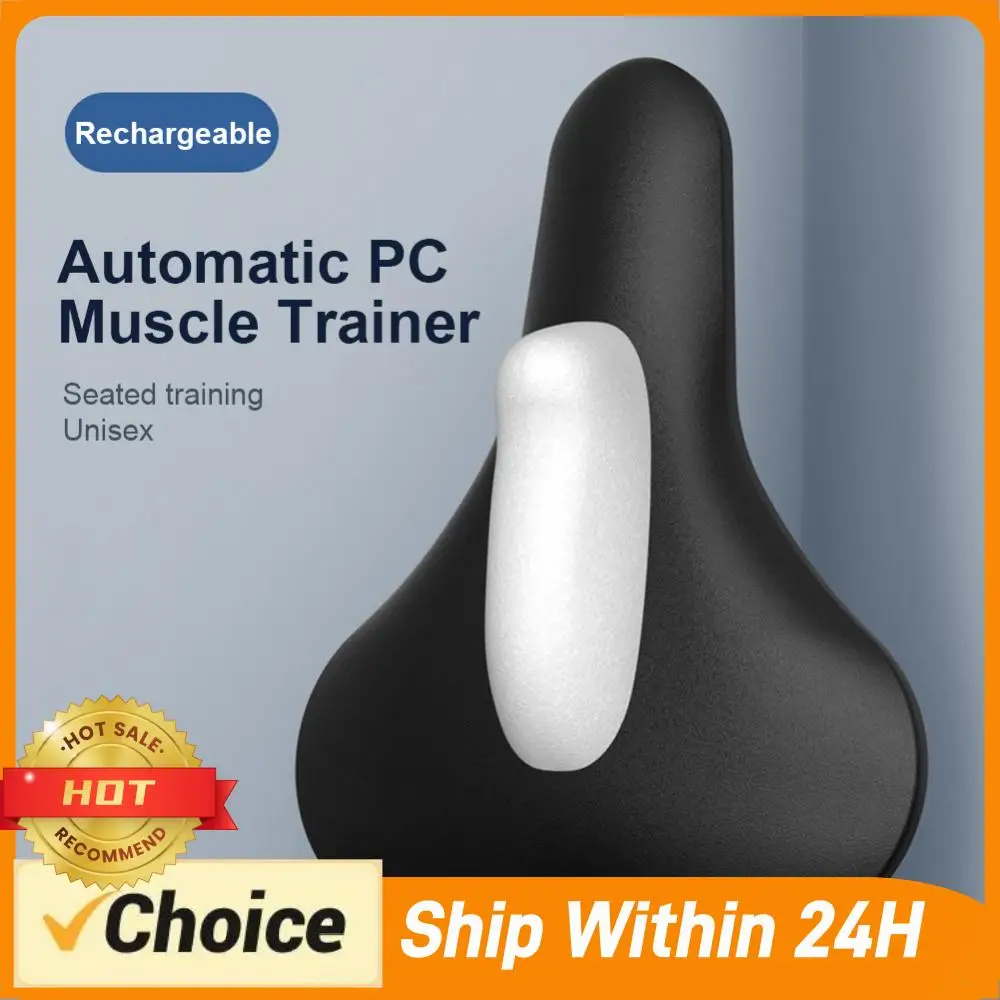Electric Pelvic Floor Strengthening Muscle Exerciser Ergonomic Kegel Fitness Training Device Rechargeable for Physical Therapy