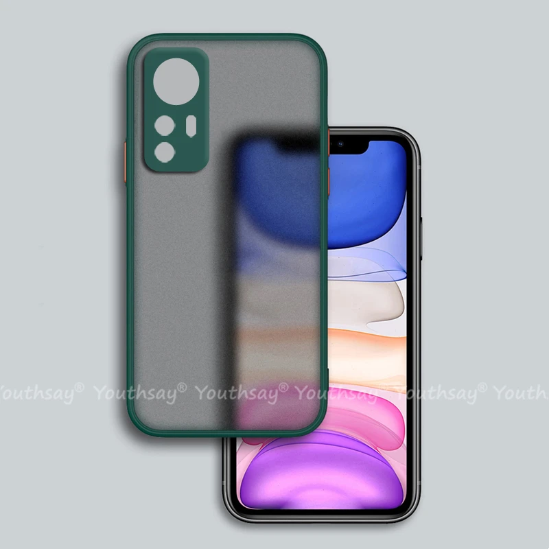 샤오미 12T 프로 실리콘 매트 반투명 케이스, 샤오미 12S 울트라 12S 12 프로 12T 12 라이트 11 라이트 NE 11T 프로 10T 커버