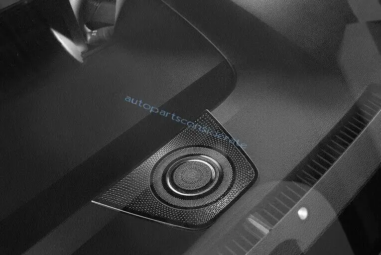 For Toyota Sienna 2021-2023 2024 Black Titanium Dashboard Speaker Sound Cover 1X