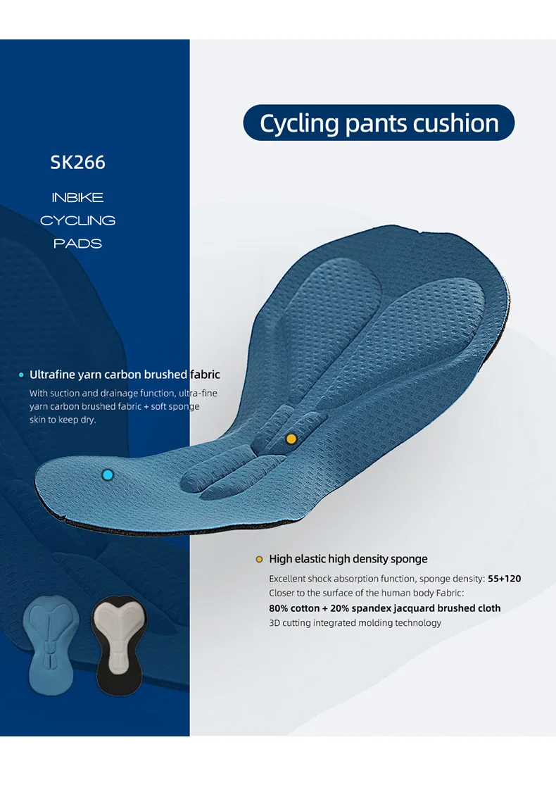 INBIKE Herren-Radsport-Shorts, MTB, 2025, Sommer, neue, schweißableitende, atmungsaktive, professionelle Rennrad-Mountainbike-Kleidung – Detail 4