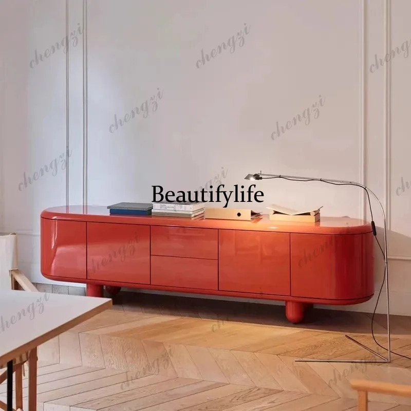 Drawers Modren Tv Cabinet Organizer Design High Luxury Apartments Tv Stand Display Space Saving Fernseher Tisch Furniture