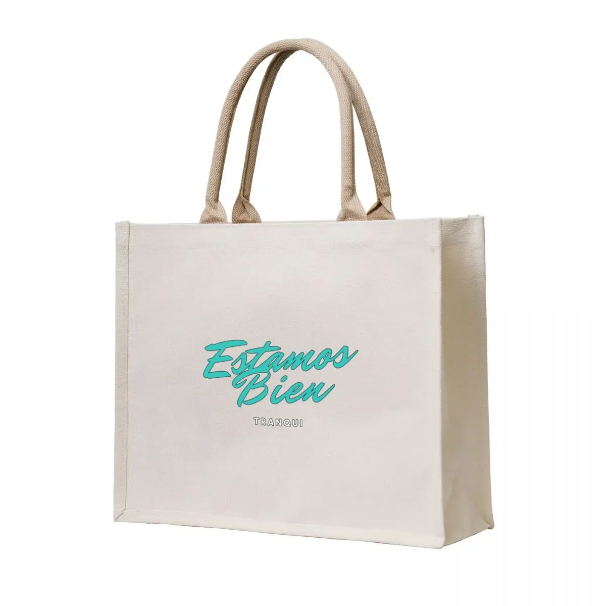 

Estamos Bien Tote Bag custom canvas bag canvas shopping bag woman shopping Women's tote