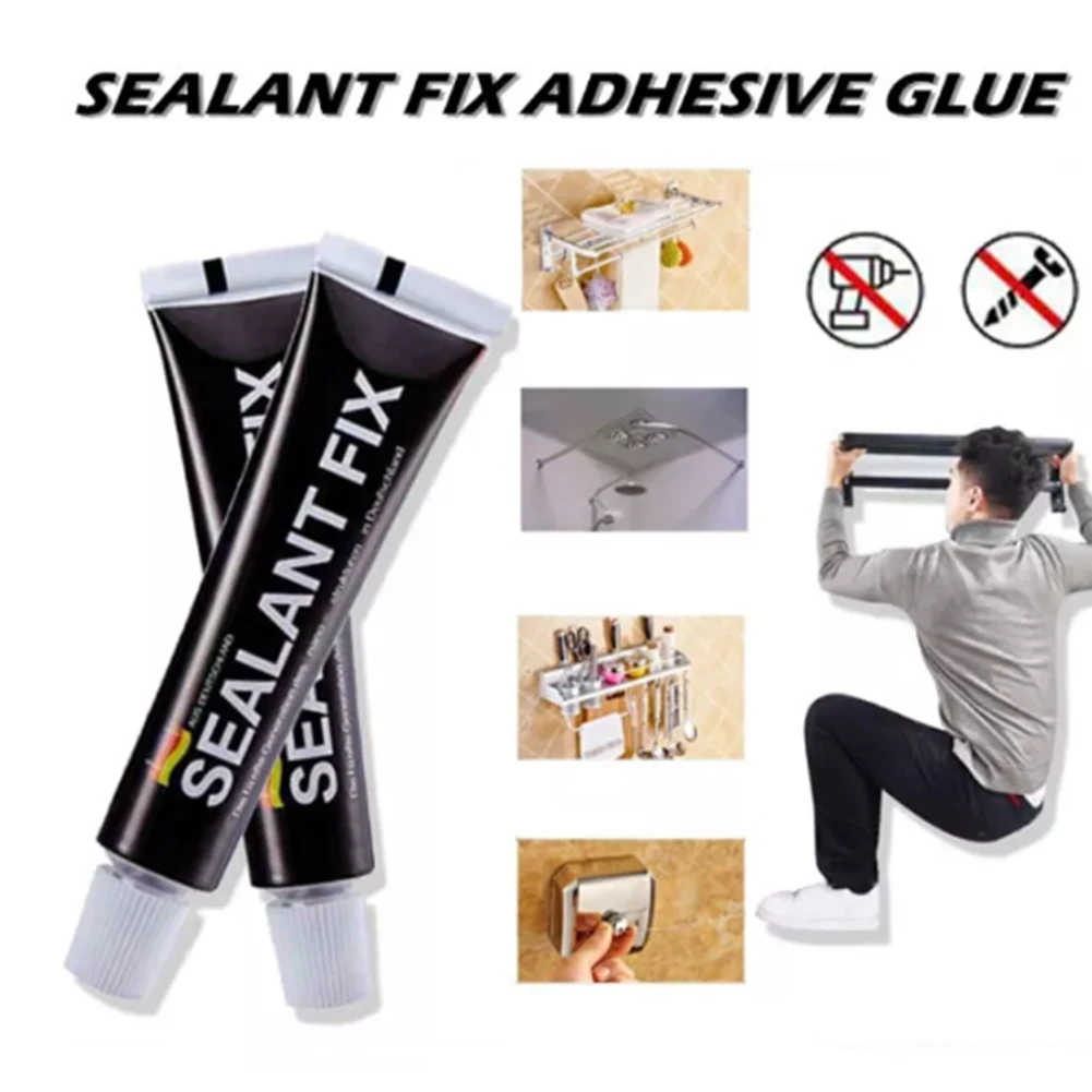 All-Purpose Adhesive Waterproof Sealant Super Sticky Fix Glass Metal Adhesive Support Up 100 Kg Without Formaldehyde 12ML /40ML