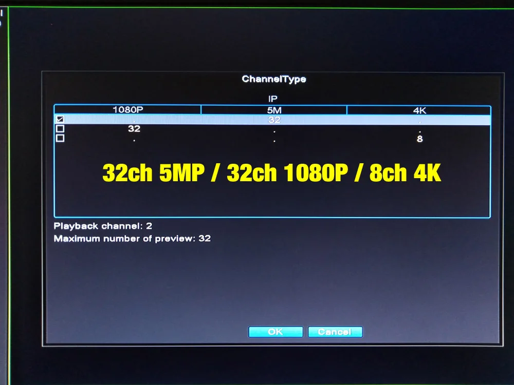 AI كشف الوجه الأمن NVR مسجل 8ch 4K / 32ch 5.0MP H.265 شبكة مستقلة Ip Cctv Nvr Xmeye عرض الهاتف الذكي #3