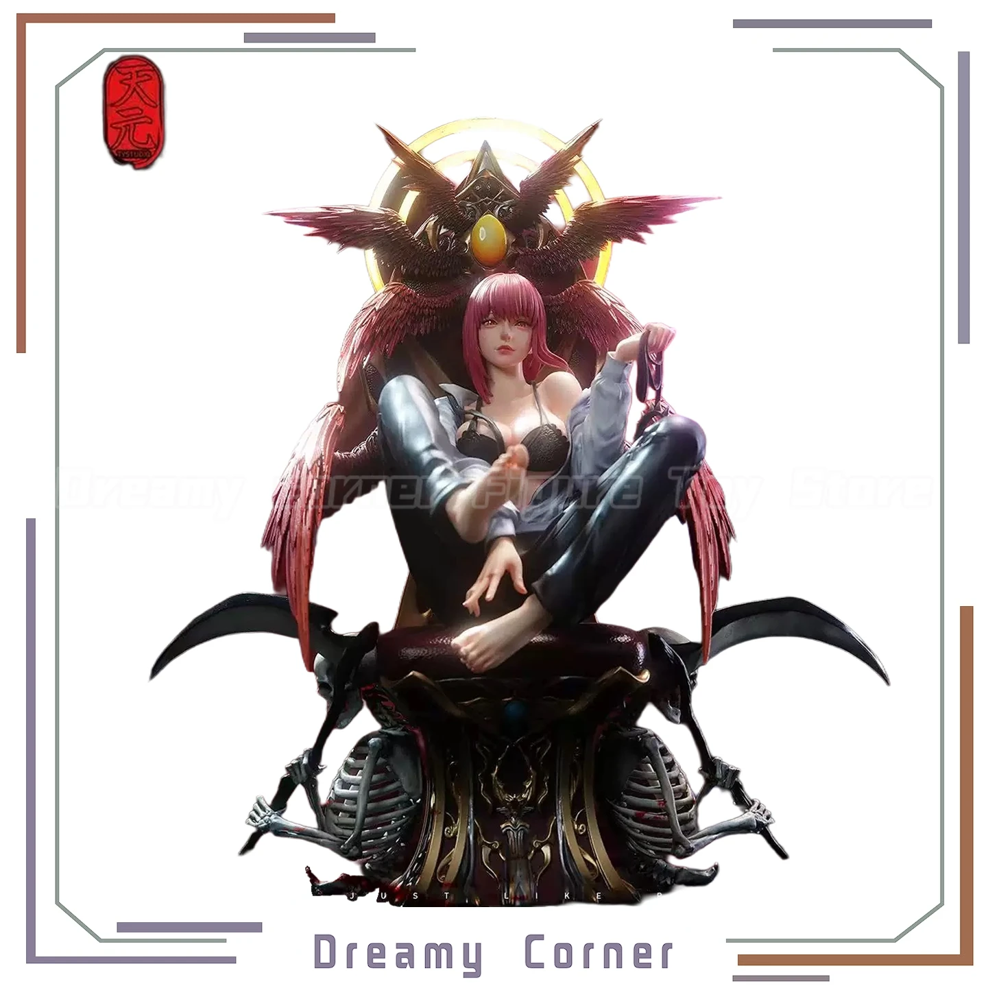 

【Pre-sale】TY Studio Goddess Series MAKIMA SAMA 1/4 Scale Figure Model Collection Ornaments