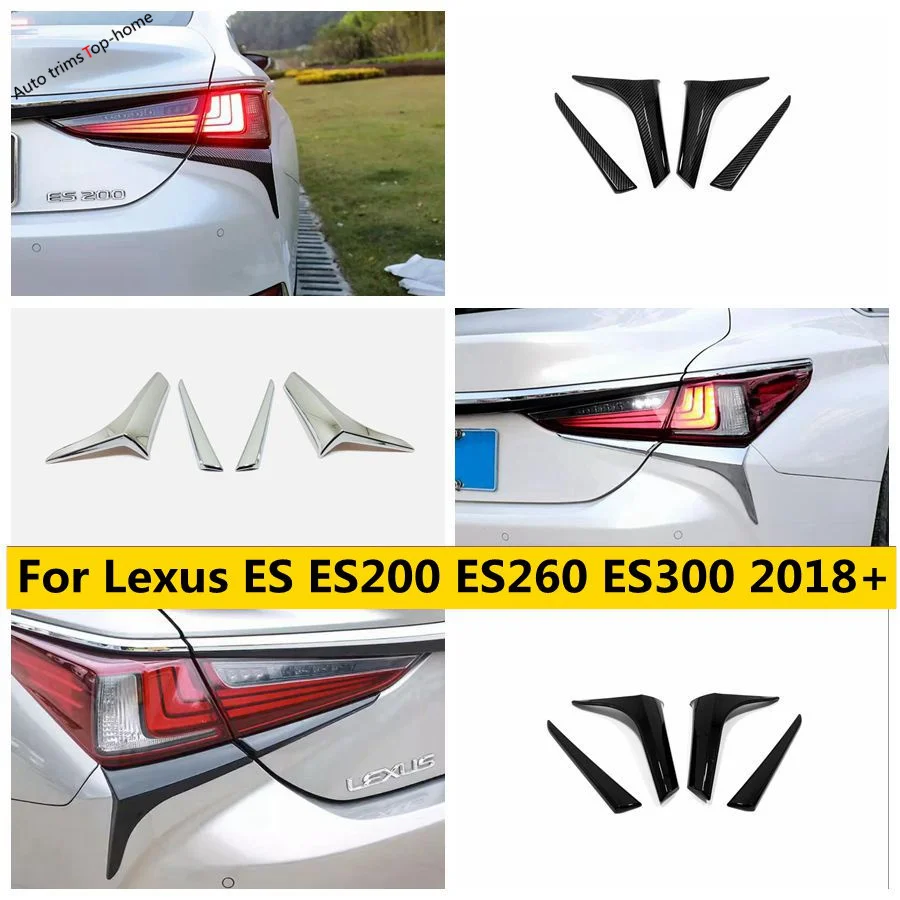 

ABS Rear Tail Light Lamp Eyelid Eyebrow Decoration Frame Cover Trim For Lexus ES ES200 ES260 ES300 2018 - 2022 Car Accessories