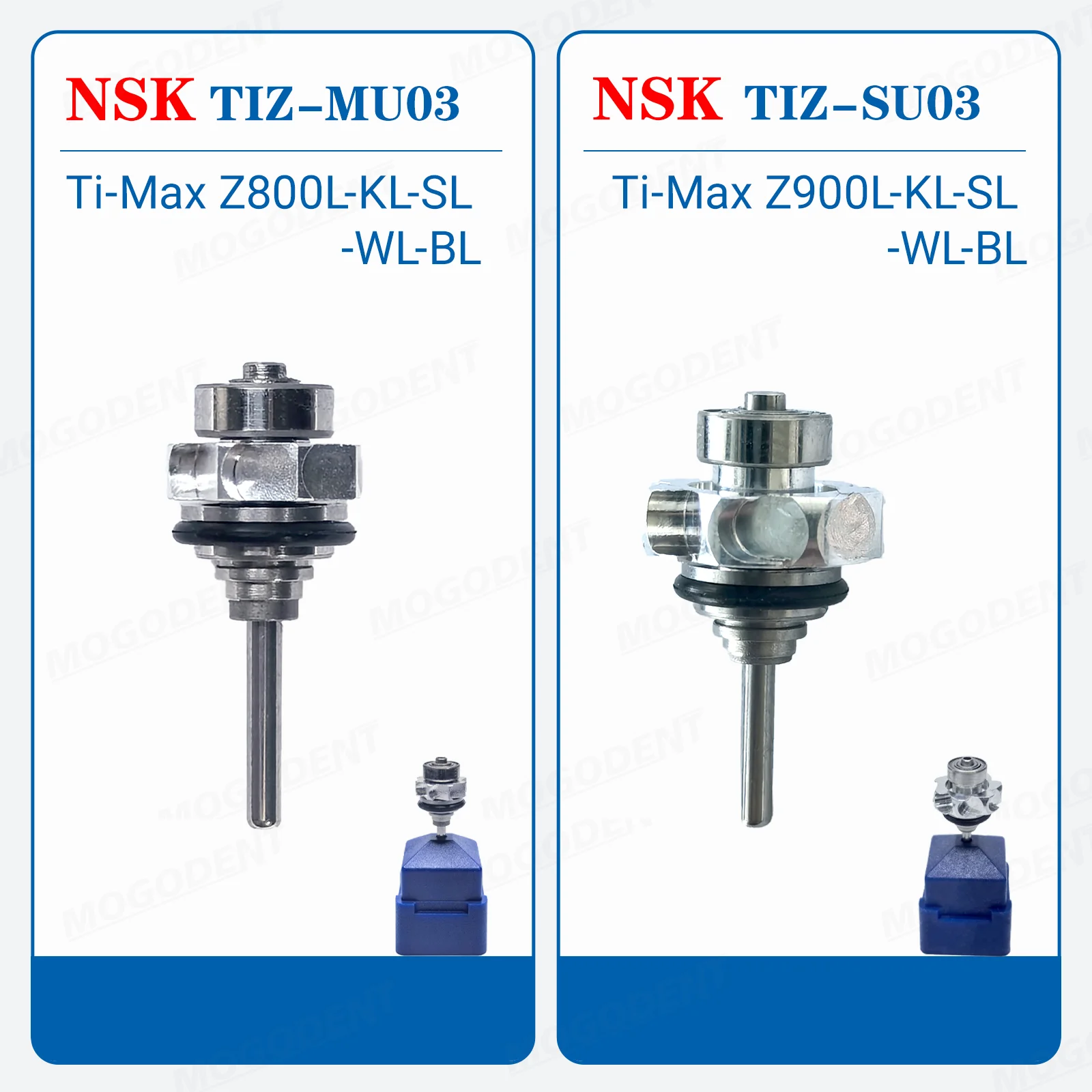 

Dental Turbine Cartridge High Speed Air Rotor Fit NSK TIZ-MU03/SU03 Ti-Max Z800L/Z800KL/Z800SL/Z800WL/Z800BL/Z900L/Z900KL/Z900SL
