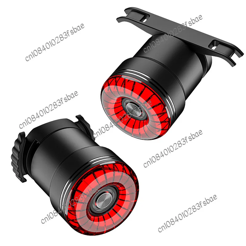 Sr1pro Bicycle Smart Taillight Type-C Rechargeable Waterproof Light Night Riding Taillight Brake Induction Taillight