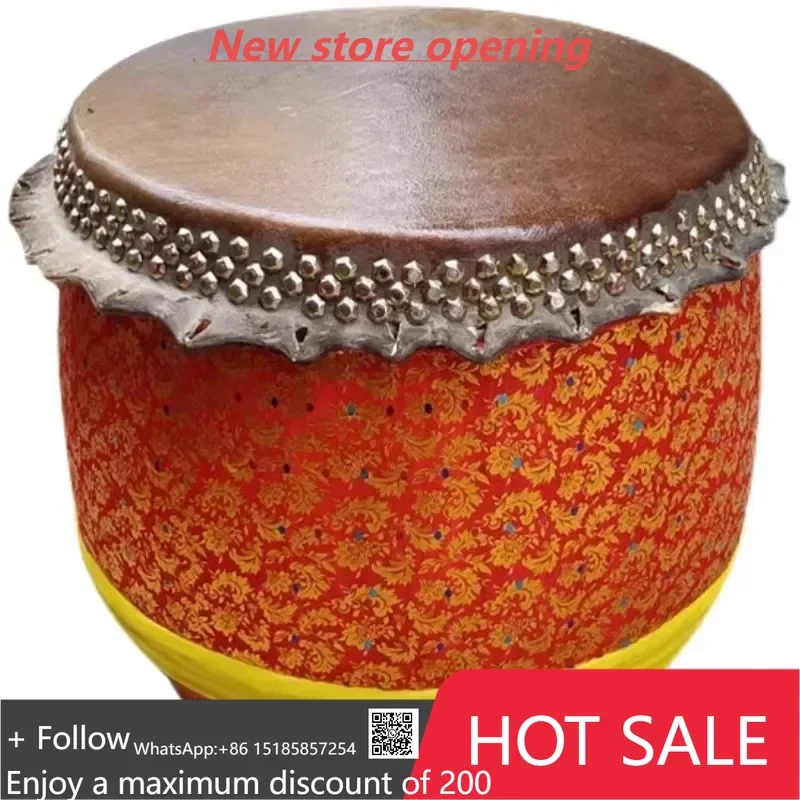 18 inch lion dance, drum water buffalo leather, adult dragon boat battle
