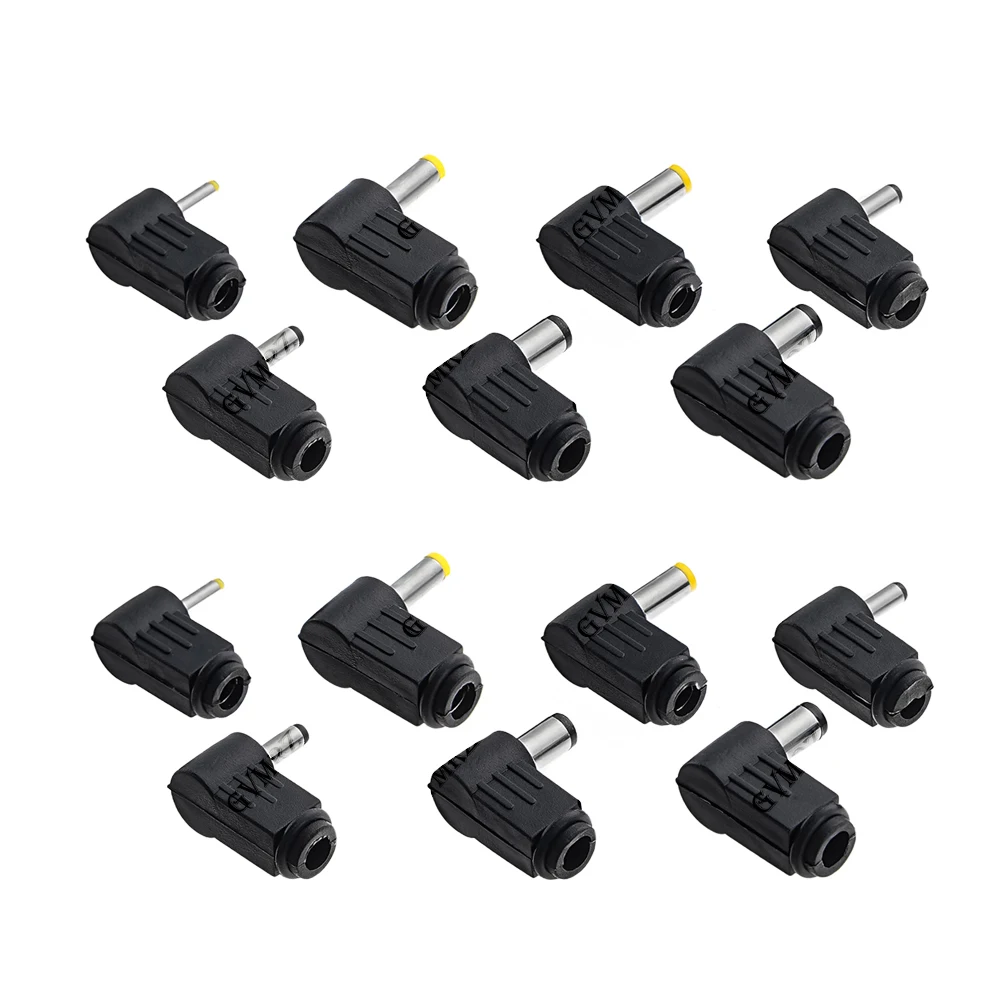 5PCS 90 degree elbow 4.8x1.7mm 4.0x1.7mm DC plug 5.5*2.1mm DC power plug wiring assembly 5.5*2.5mm welding wire type 3.5x1.35mm