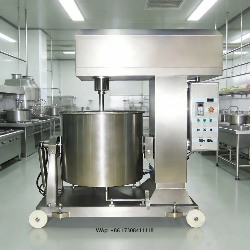 Industrial mixers are CE-certified for durability and low maintenance costs