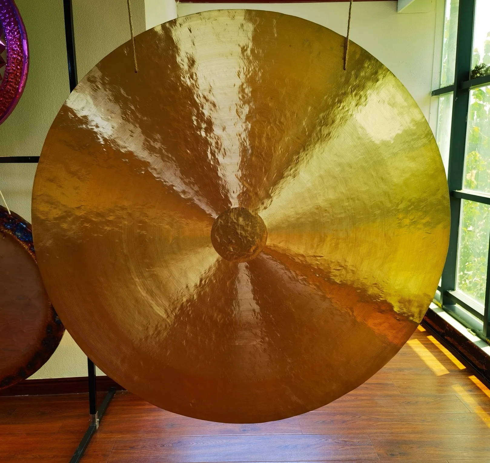 Feng Gong Traditional Handmade Percussion Instrument 40-120cm Wind Gongs For Bath Sound Meditation Healing