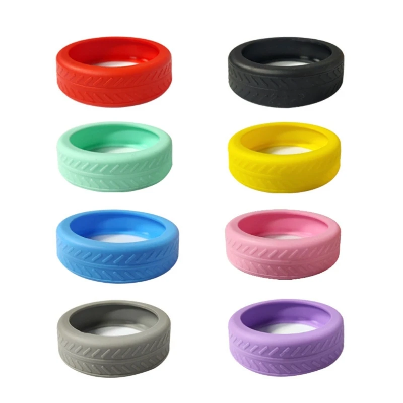 10pcs Silicone Wheel Cover for Luggage Absorb Shocks and Protect Your Suitcase Fashionable Wheel Accessory