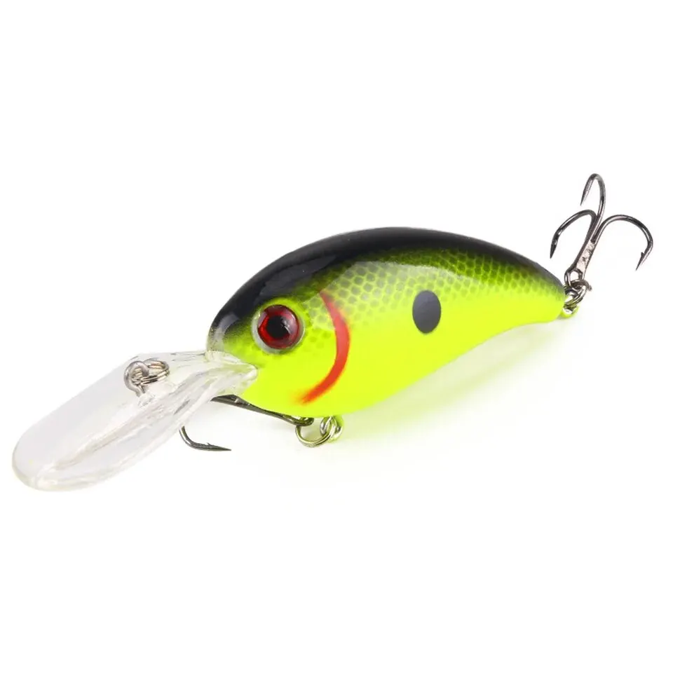 Kurbel Angeln Locken Köder Wobbler 13,6g 10cm Minnow Isca Künstliche 3D Augen Lockt Crankbait Für Bass Hecht karpfen Pesca Tackle – Detail 6
