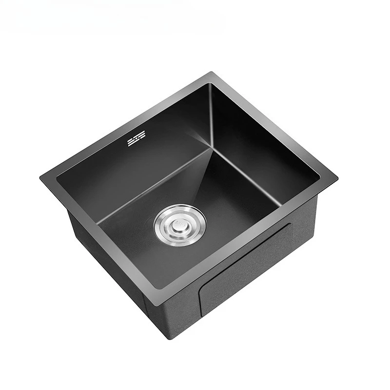 

Stainless steel, household, embedded, kitchen, large single slot, nano, off the counter, vegetable basin
