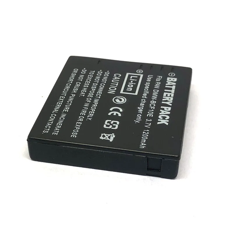 DMW-BCF10 BCF10E BCF10GK BCF10PP CGA-S/106B S/106C S/106D Camera Battery For Panasonic DMC F2 F3 F4 FH1 FH20 FH22 FH3