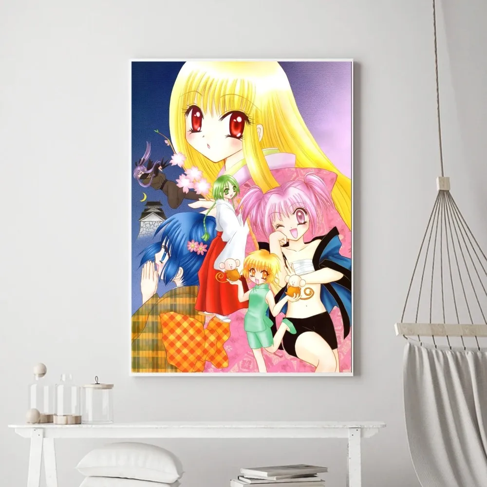 Tokyo Mew Mew Anime Poster Prints Poster Wall Painting Bedroom Living Room Wall Bar Restaurant Sticker Small