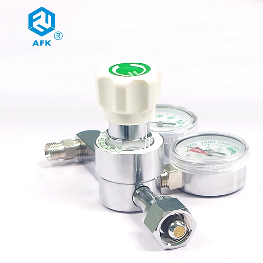 Medical Oxygen Regulator CGA540 with Flowmeter Gauge High Pressure For for Oxygen Cylinder 4000psi