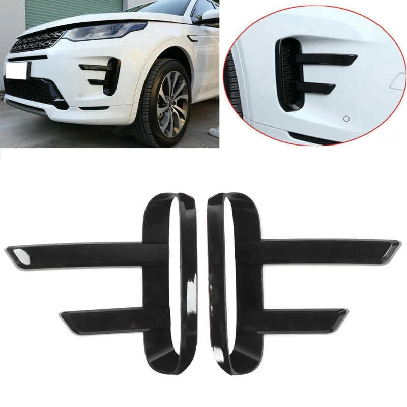 6Pcs Front Grille Side Trim Air Vent Frame Grill Frame Cover For Land Rover Discovery Sport 2020-2021