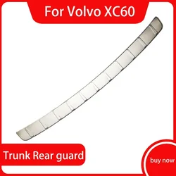 2018-2023 For Volvo XC60 high quality stainless Rear Bumper Protector Sill Trunk Rear guard Tread Plate Trim Car Accessories