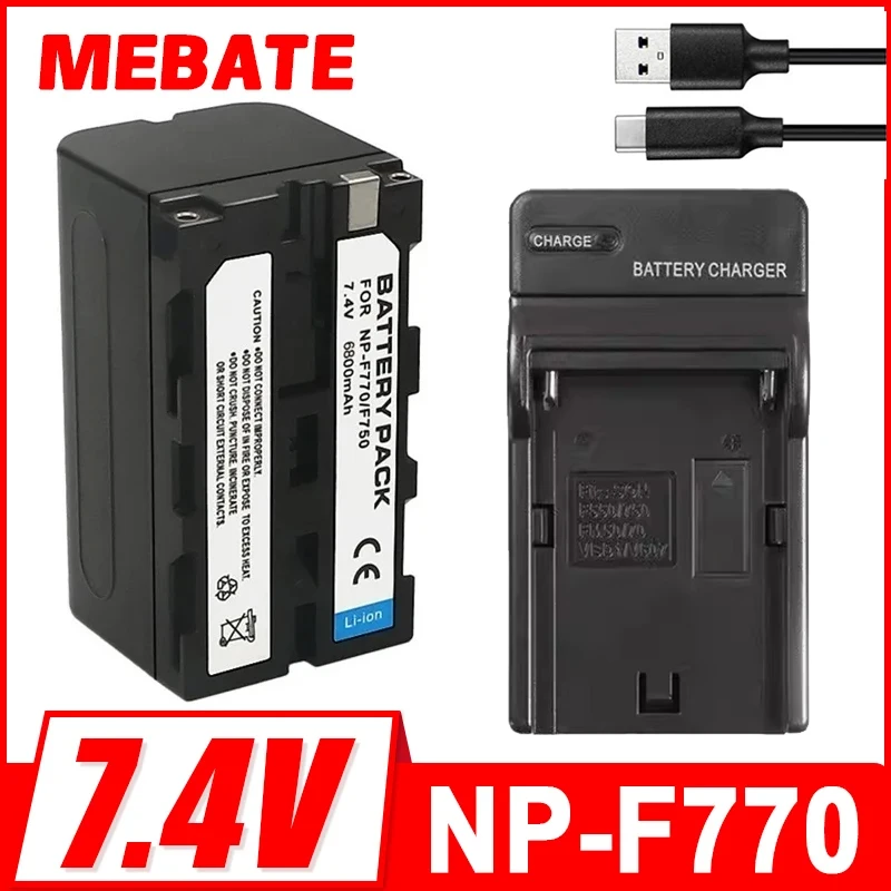 6800Mah NP-F770 NP-…