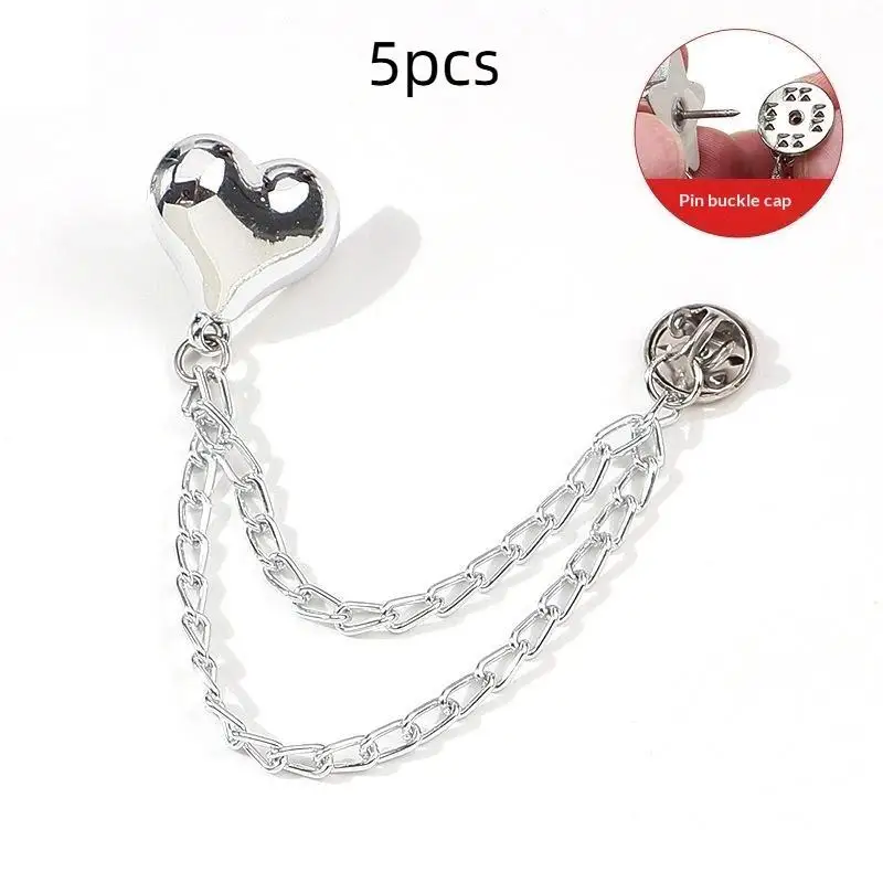 5Pcs Multi-Function Clothing Clips Cute Decorative Reusable Shirt Fasteners for Home Laundry Travel Wardrobe Sorting