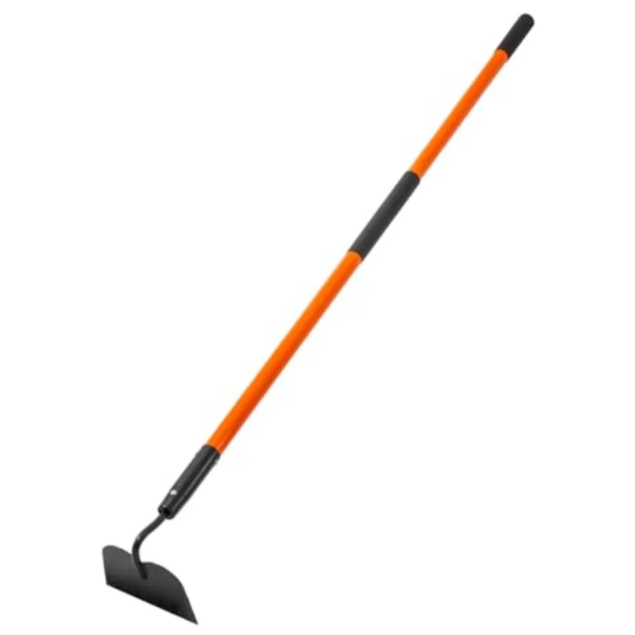 

Nohovu Garden Hoe Tool 58 Inches Hoe Garden Tool with Fiberglass Long Handle Heavy Duty Garden Hoe for Weeding