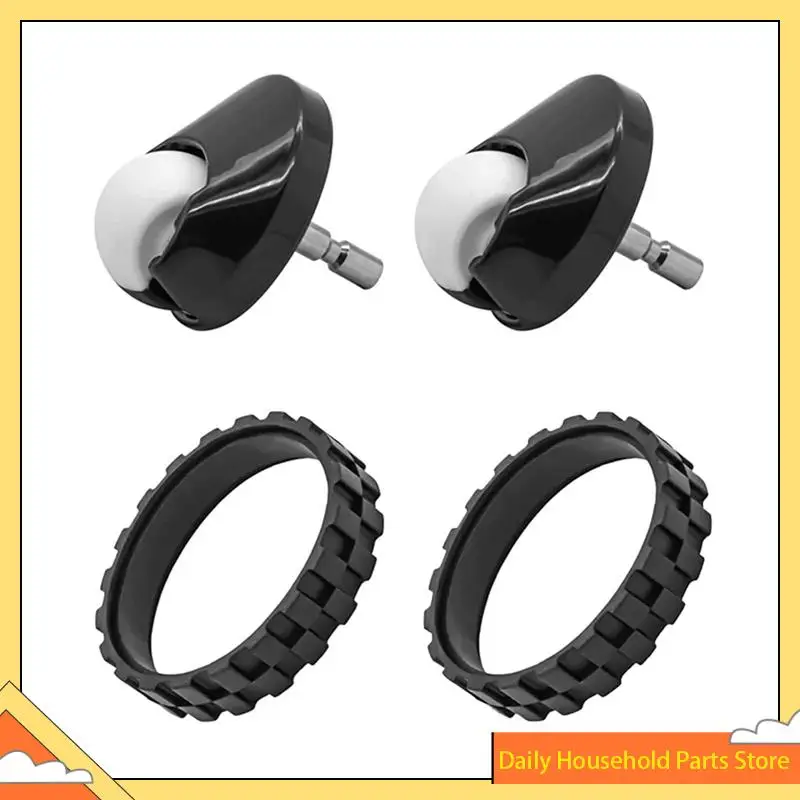 Penggantian Roda Depan dan Ban untuk Irobot Roomba 500 600 700 800 900 Seri 860 870 675 880 960 980 Aksesori Anti Selip Populer