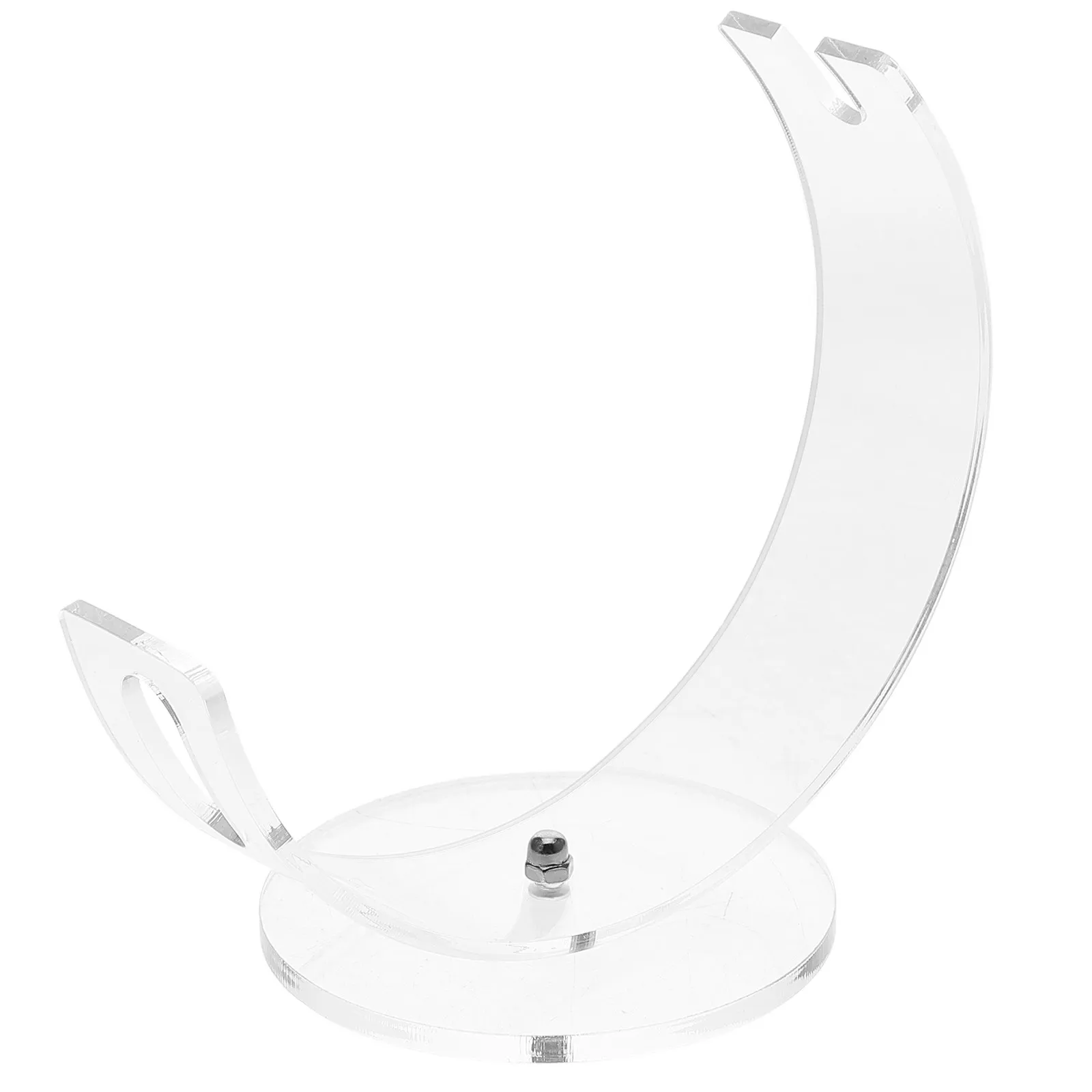 

Hairdressing Scissor Rack Lightweight Acrylic Scissors Storage Stand Stable Non-Slip Base Space Saving Barber Holder