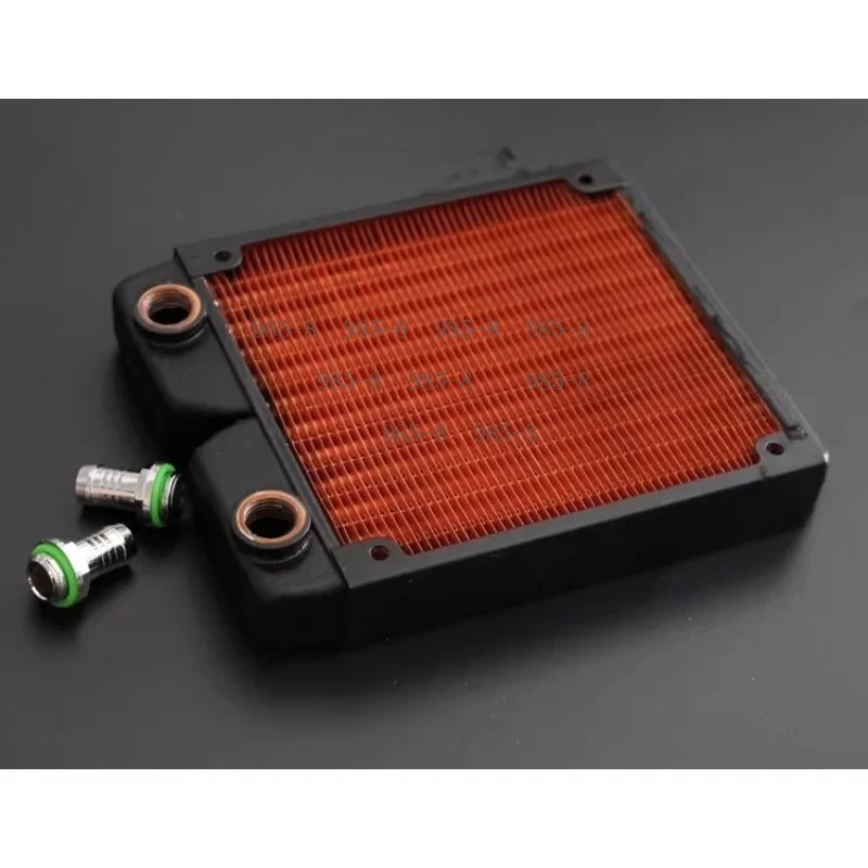 High-Performance PC Liquid Cooling Modding Component, 120mm Full Copper Water Cooling Radiator