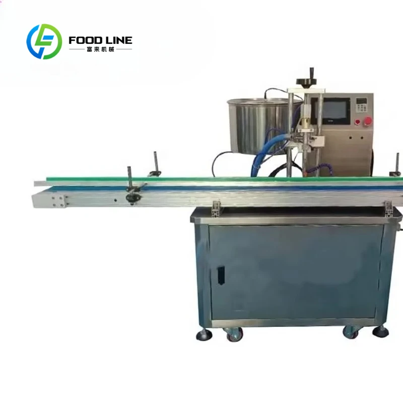 Customized Food Cosmetic Production Equipment Automatic Liquid Paste Filling Machine for Sauce Cream Honey Bottle Packaging