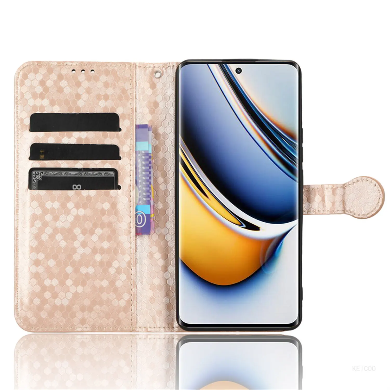 Etui z klapką etui na telefony do Oppo Realme 11 Pro Plus znajdź X6 Pro RMX3740 skórzane etui biznesowe powłoka ochronna