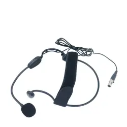 PGA31 Cardioid HeadWorn Headset Condenser Microphone 4-Pin Locking For Shure Wireless BeltPack Head-Mounted Classic