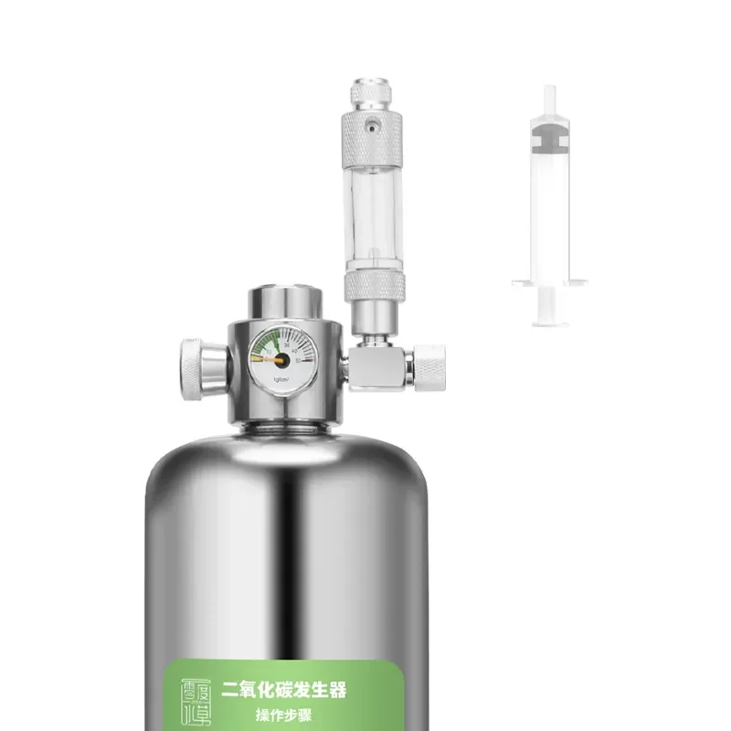 X10 Series CO2 Generator System Kit 304 Stainless Steel CO2 Gas Cylinder Generator Aquarium  Co2 Cylinder Generator
