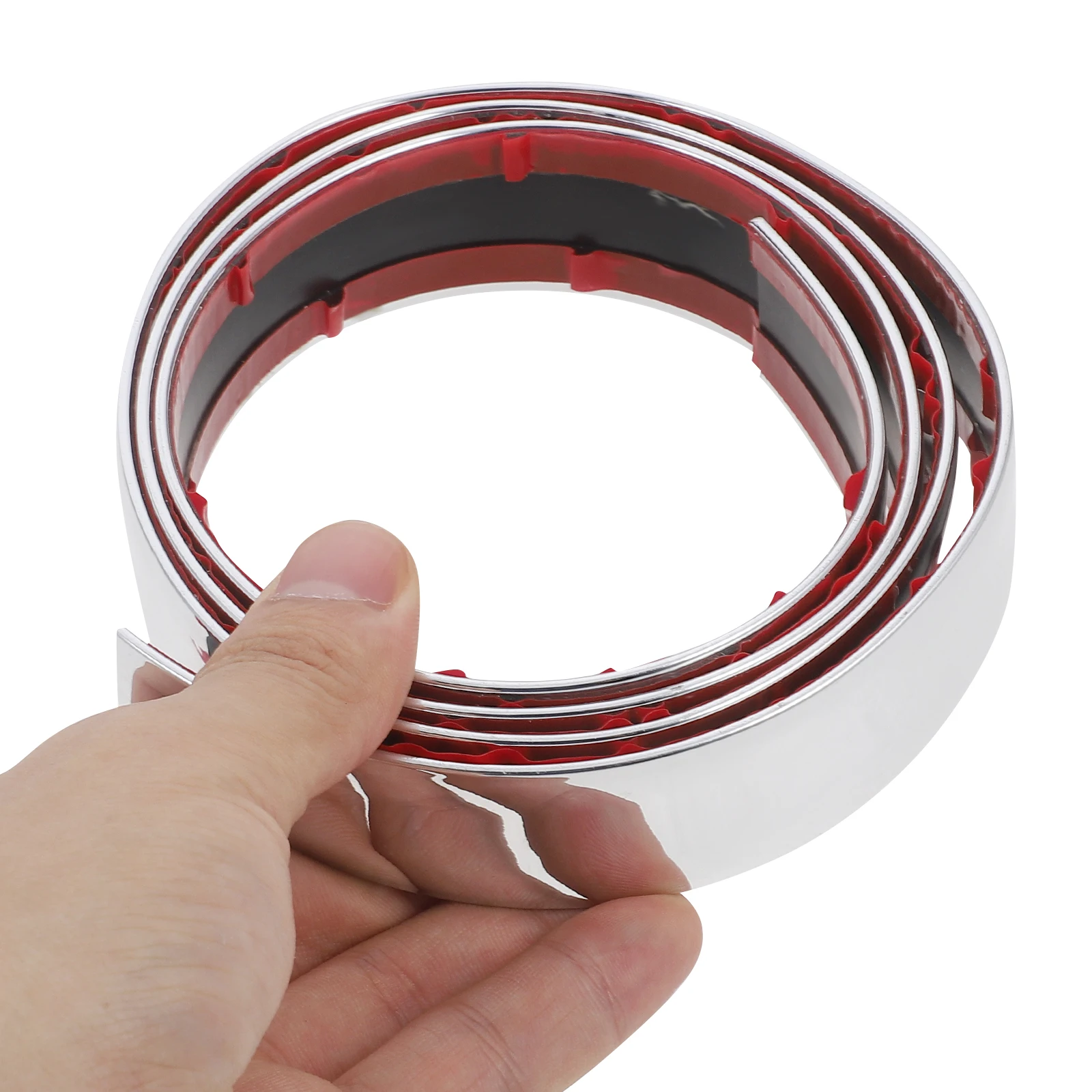 

Waterproof Molding Strips PVC Self-Adhesive Wall Flexible Peel Stick Decorative Edge Trim for Home Office Waterproof Seams