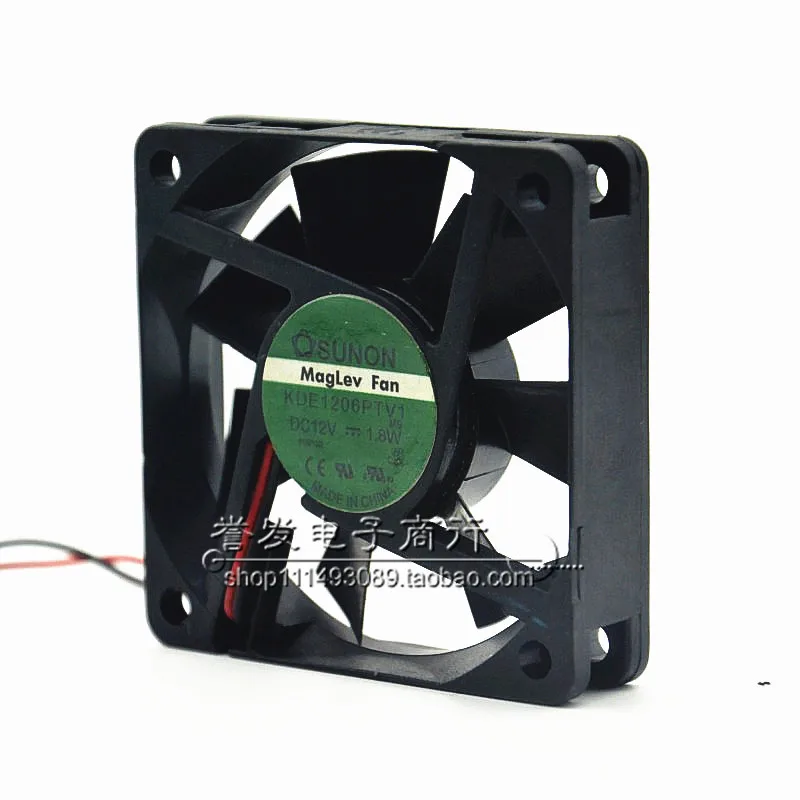 NIEUWE ORIGINELE KDE1206PHV1 12 V 1.8 W 6015 60x60x15mm KOELVENTILATOR RADIATOR