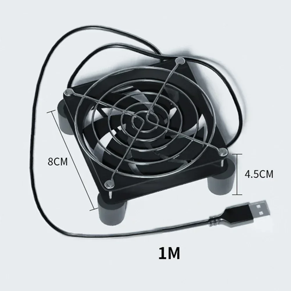 Current A DC V USB Wind Power Cooler Wireless DIY PC Cooler Db A Router Cooling Fan V Low Voltage A Cooling Fan