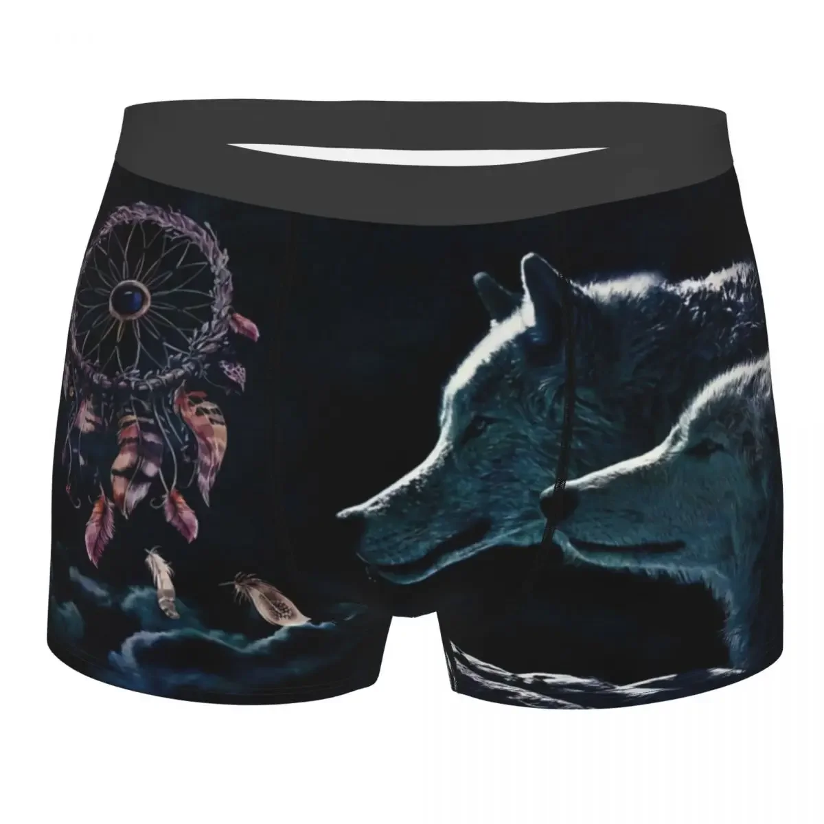 Dream Men's Boxer Briefs Shorts Men Underpants Cartoon Anime Funny Men's Panties Soft Underwear For Men