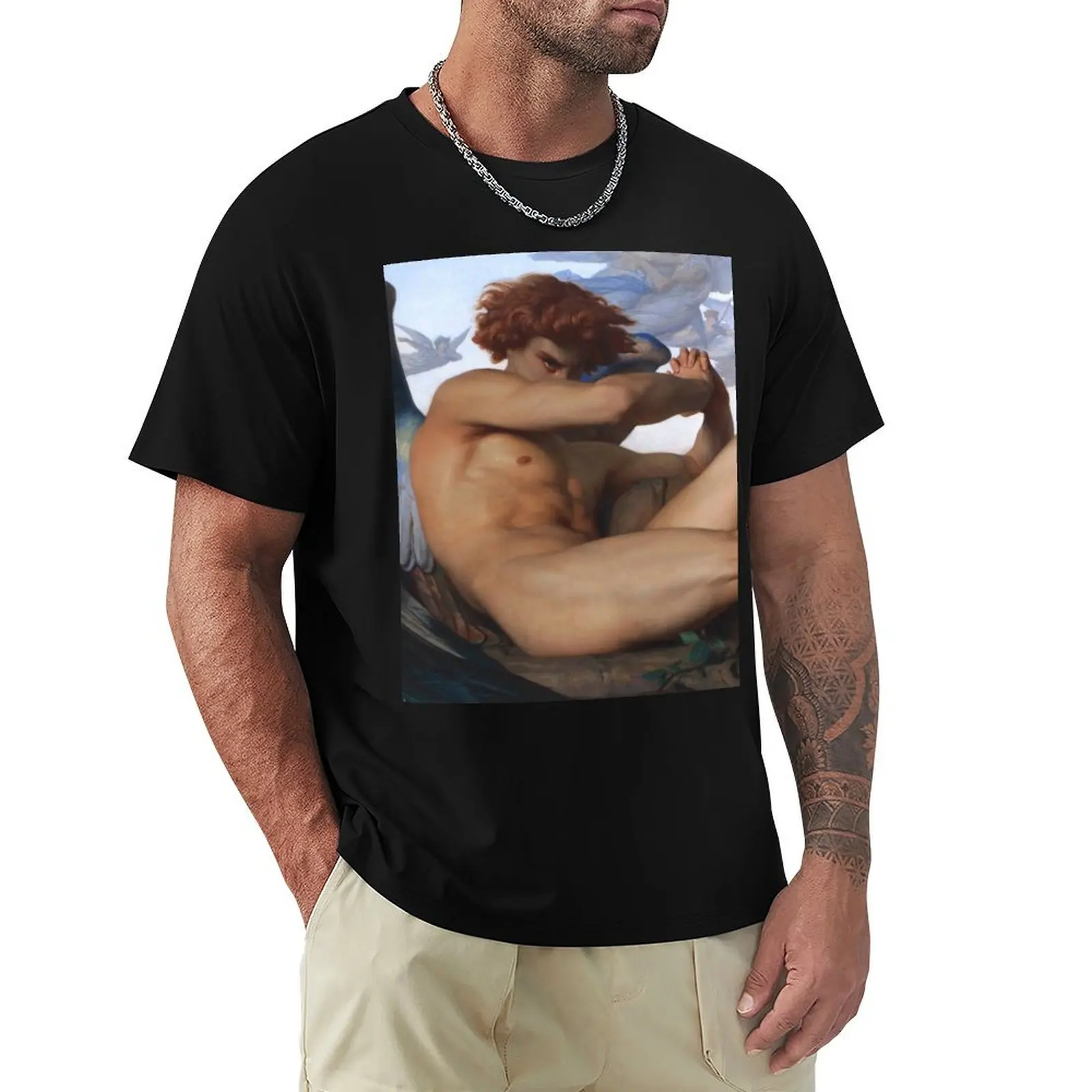 Alexandre Cabanel - Fallen Angel (Digitally Enhanced) T-Shirt Lightweight Hiking T-Shirt