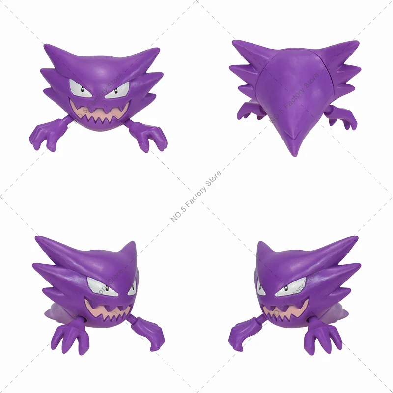 5-10cm Pokemon Figures Toys Gengar Haunter Psyduck Registeel Machamp Pinsir Blaziken Zekrom Deino Figure Model Toy Birthday Gift