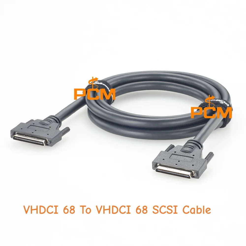 VHDCI68 SCSI Cable 68 Pin Male To Male VHDCI Cable Shielded Signal Cable For Data Acquisition And Industrial Control