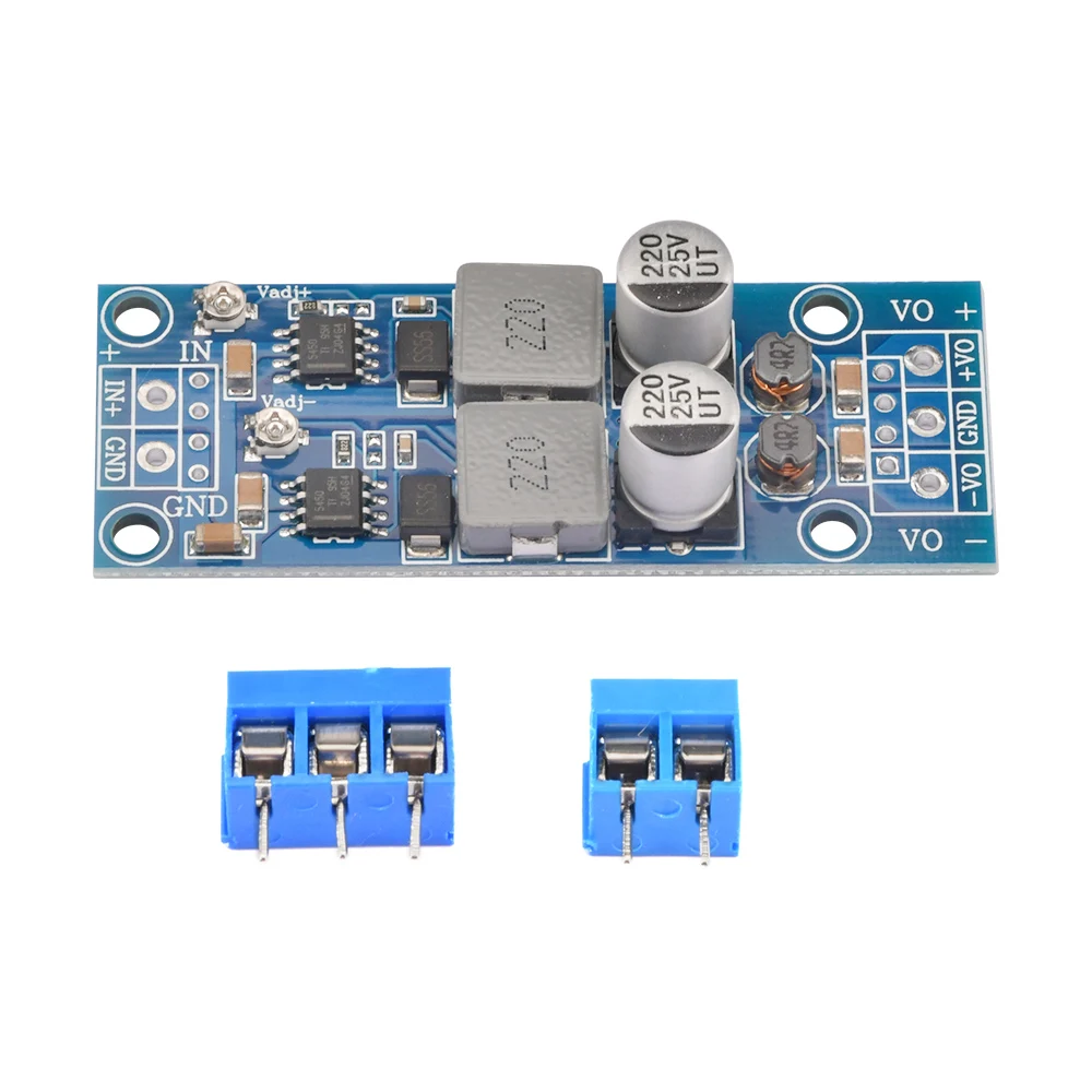 High power 3A buck positive and negative power module positive in and out adjustable positive voltage to negative voltage 5V12V