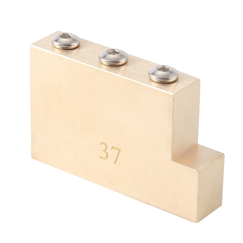 Solid L Shape Tremolo Brass Block For Floyd Rose Locking Tremolo Bridge Electric Guitar