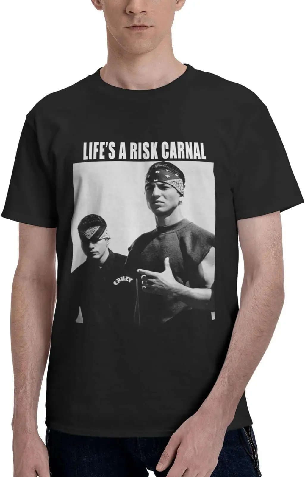 Youth Men ife's A Risk and Carnal! T Shirt Tees High Quality 100%Cotton Short Sleeve