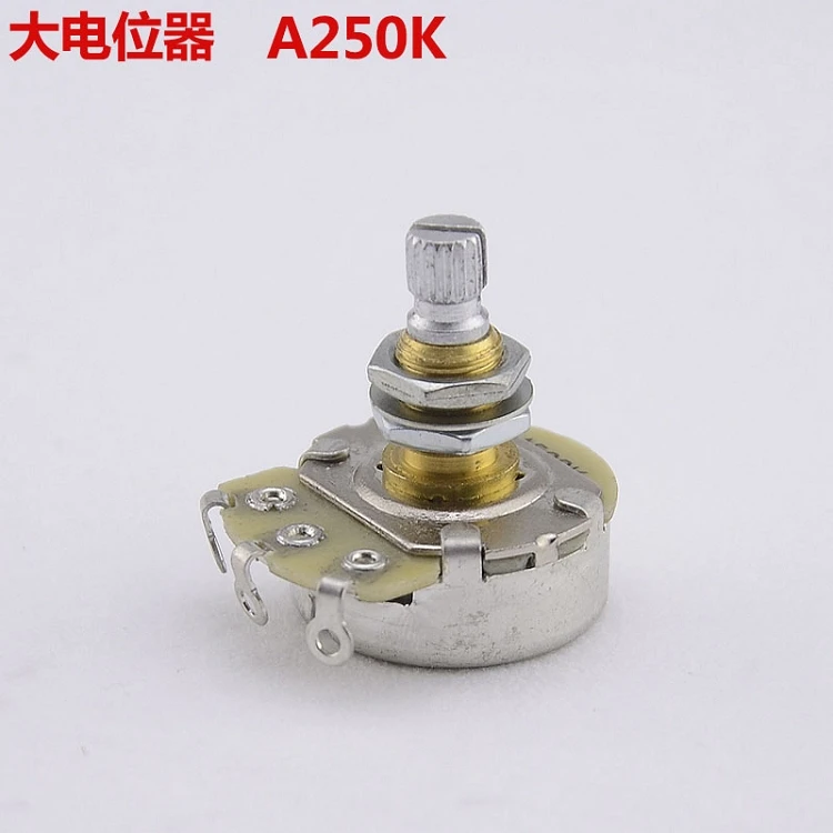 

Alpha Copper Axis Electric Guitar Electric Bass Volume and Sound Electronic Potentiometer 250K/500K