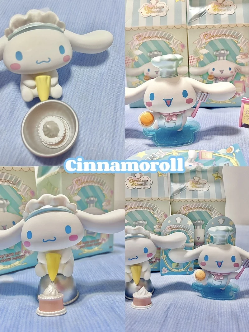 Miniso Genuine Sanrio Cinnamoroll Cooking House Series Blind Box Figure Collection Ornament Decoration Children'S Toy Gift