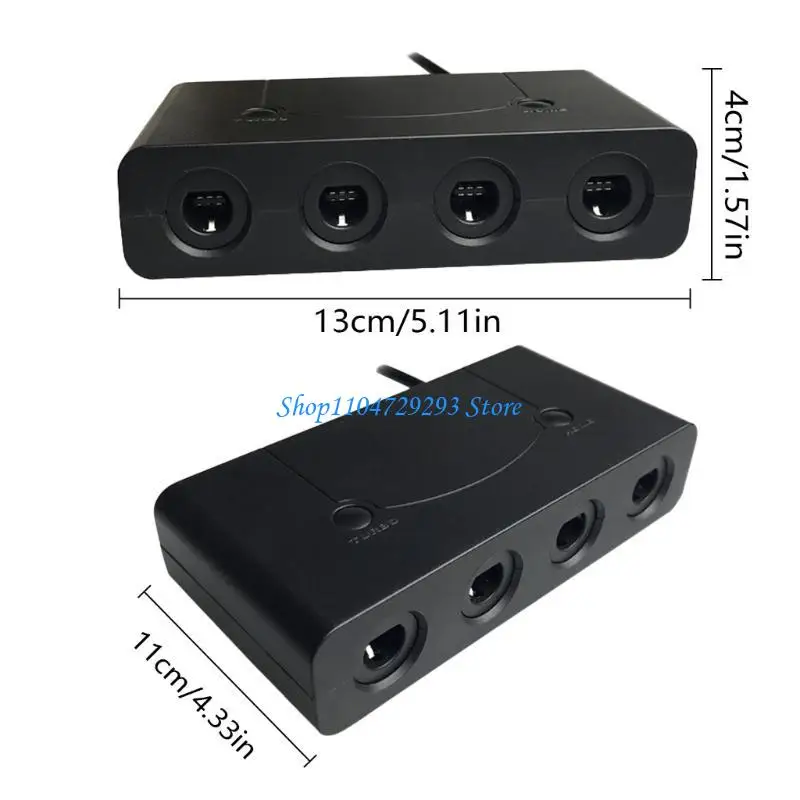 Multiple Platform Game Controllers USB Handle Converter for Game Cube Gamepad 